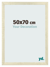 Bilderrahmen 50x70cm Sonoma Eiche MDF Pisa Vorne Messe | Yourdecoration.de
