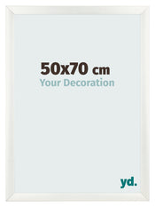 Bilderrahmen 50x70cm Weiß Vintage MDF Pisa Vorne Messe | Yourdecoration.de