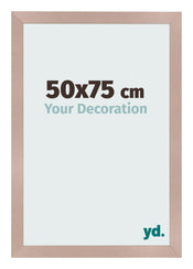 Bilderrahmen 50x75 cm Altrosa MDF Bologna Vorne Messe | Yourdecoration.de