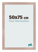 Bilderrahmen 50x75 cm Altrosa MDF Bologna Vorne Messe | Yourdecoration.de