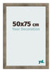 Bilderrahmen 50x75 cm Metall Vintage MDF Bologna Vorne Messe | Yourdecoration.de