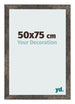 Bilderrahmen 50x75 cm Oxidiertes Metall MDF Bologna Vorne Messe | Yourdecoration.de