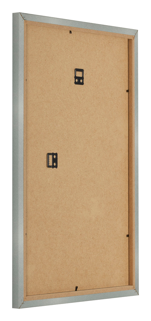 Bilderrahmen 50x75cm Aluminium Gebürstet MDF Bologna Ruckseite Schrag | Yourdecoration.de