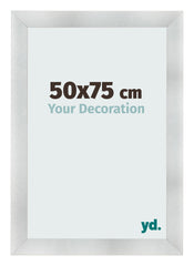 Bilderrahmen 50x75cm Aluminium Gebürstet MDF Pisa Vorne Messe | Yourdecoration.de