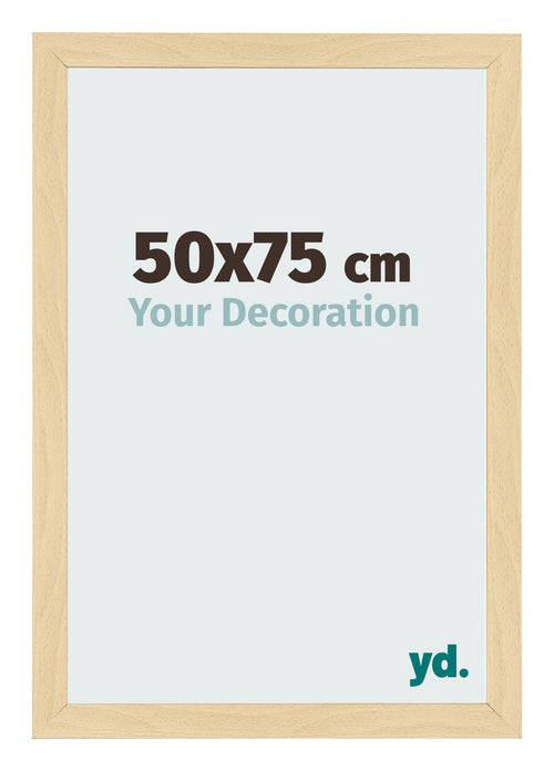 Bilderrahmen 50x75cm Buche Dekor MDF Bologna Vorne Messe | Yourdecoration.de