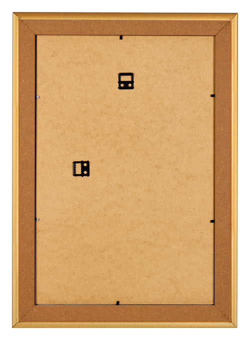Bilderrahmen 50x75cm Gold Matt MDF Lazio Ruckseite | Yourdecoration.de