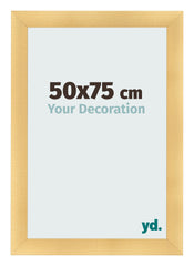 Bilderrahmen 50x75cm Gold Vintage MDF Pisa Vorne Messe | Yourdecoration.de