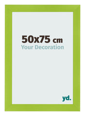 Bilderrahmen 50x75cm Grün MDF Pisa Vorne Messe | Yourdecoration.de