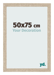 Bilderrahmen 50x75cm Sonoma Eiche MDF Bologna Vorne Messe | Yourdecoration.de