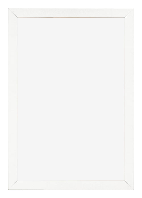Bilderrahmen 50x75cm Weiss Hochglanz MDF Bologna Vorne | Yourdecoration.de