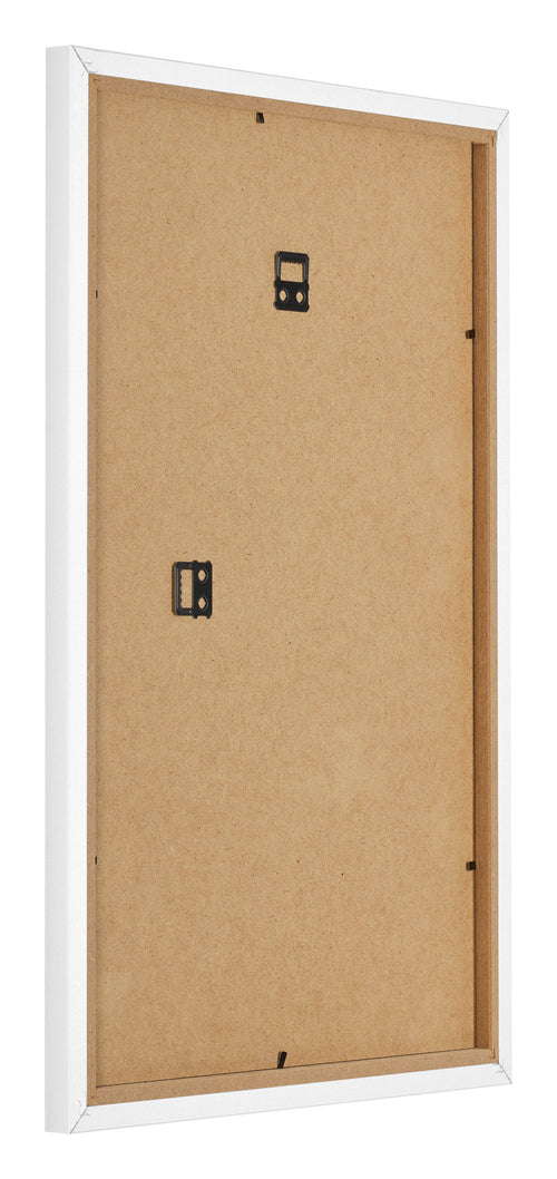 Bilderrahmen 50x75cm Weiss Matt MDF Bologna Ruckseite Schrag | Yourdecoration.de