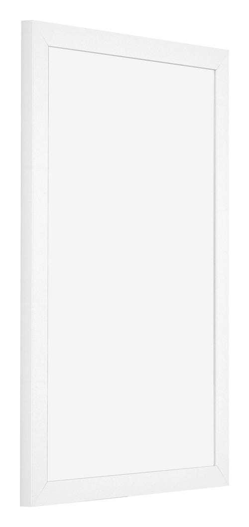 Bilderrahmen 50x75cm Weiss Matt MDF Bologna Vorne Schrag | Yourdecoration.de