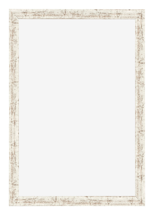 Bilderrahmen 50x75cm Weiß Vintage MDF Bologna Vorne | Yourdecoration.de