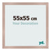Bilderrahmen 55x55 cm Altrosa MDF Bologna Vorne Messe | Yourdecoration.de