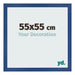 Bilderrahmen 55x55 cm Dunkelblau MDF Bologna Vorne Messe | Yourdecoration.de
