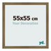 Bilderrahmen 55x55cm Bronze Dekor MDF Bologna Vorne Messe | Yourdecoration.de