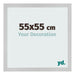 Bilderrahmen 55x55cm Edelstahl MDF Bologna Vorne Messe | Yourdecoration.de