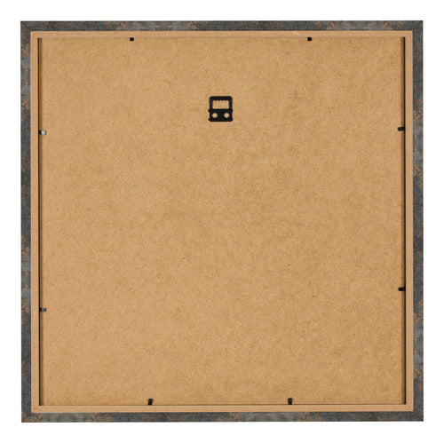 Bilderrahmen 55x55cm Oxidiertes Metall MDF Bologna Ruckseite | Yourdecoration.de