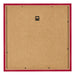 Bilderrahmen 55x55cm Rot MDF Bologna Ruckseite | Yourdecoration.de