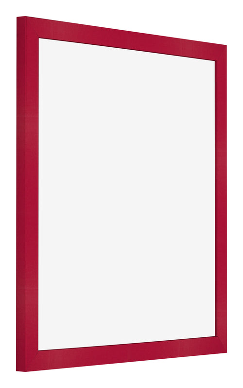 Bilderrahmen 55x55cm Rot MDF Bologna Vorne Schrag | Yourdecoration.de