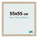 Bilderrahmen 55x55cm Sonoma Eiche MDF Bologna Vorne Messe | Yourdecoration.de