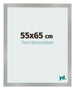 Bilderrahmen 55x65cm Aluminium Gebürstet MDF Bologna Vorne Messe | Yourdecoration.de