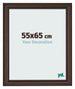 Bilderrahmen 55x65cm Eiche Dunkel MDF Lazio Vorne Messe | Yourdecoration.de