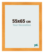Bilderrahmen 55x65cm Orange MDF Pisa Vorne Messe | Yourdecoration.de