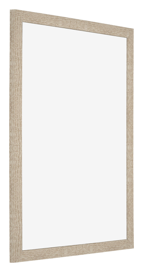 Bilderrahmen 55x65cm Sonoma Eiche MDF Bologna Vorne Schrag | Yourdecoration.de