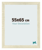 Bilderrahmen 55x65cm Sonoma Eiche MDF Pisa Vorne Messe | Yourdecoration.de