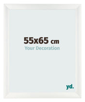 Bilderrahmen 55x65cm Weiß Vintage MDF Pisa Vorne Messe | Yourdecoration.de