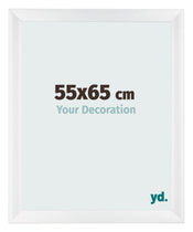 Bilderrahmen 55x65cm Weiß Vintage MDF Pisa Vorne Messe | Yourdecoration.de