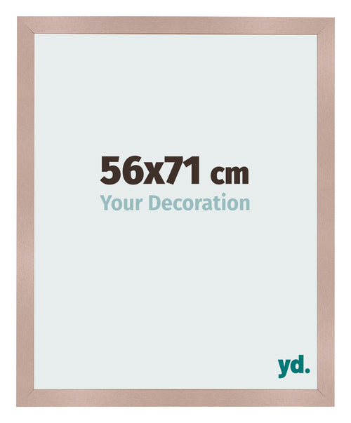 Bilderrahmen 56x71 cm Altrosa MDF Bologna Vorne Messe | Yourdecoration.de