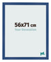 Bilderrahmen 56x71 cm Dunkelblau MDF Bologna Vorne Messe | Yourdecoration.de