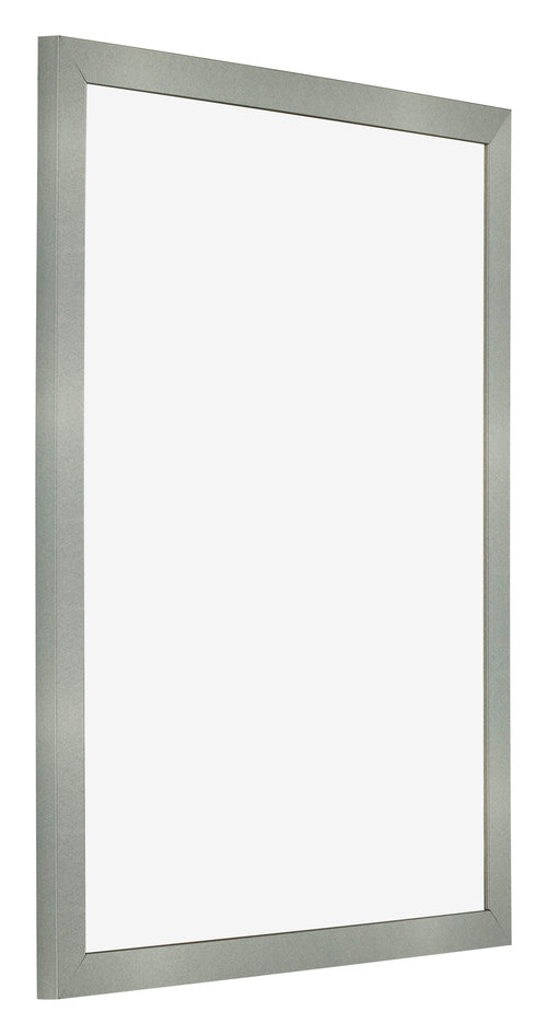Bilderrahmen 56x71cm Aluminium Gebürstet MDF Bologna Vorne Schrag | Yourdecoration.de