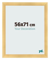 Bilderrahmen 56x71cm Gold Vintage MDF Pisa Vorne Messe | Yourdecoration.de
