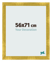 Bilderrahmen 56x71cm Gold Vintage MDF Pisa Vorne Messe | Yourdecoration.de