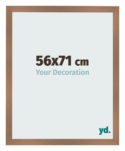 Bilderrahmen 56x71cm Kupfer Dekor MDF Bologna Vorne Messe | Yourdecoration.de
