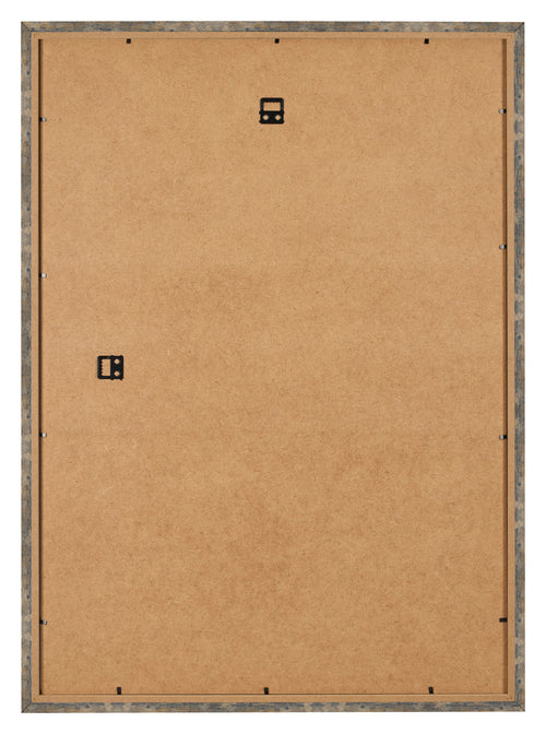 Bilderrahmen 59 4x84cm A1 Blau Gold Meliert MDF Bologna Ruckseite | Yourdecoration.de