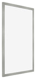 Bilderrahmen 59 4x84cm A1 Silber Matt MDF Bologna Vorne Schrag | Yourdecoration.de