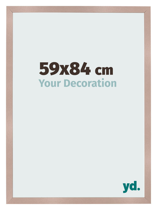Bilderrahmen 59x84 cm Altrosa MDF Bologna Vorne Messe | Yourdecoration.de