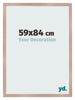 Bilderrahmen 59x84 cm Altrosa MDF Bologna Vorne Messe | Yourdecoration.de