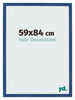 Bilderrahmen 59x84 cm Dunkelblau MDF Bologna Vorne Messe | Yourdecoration.de