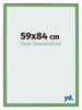 Bilderrahmen 59x84 cm Grun MDF Bologna Vorne Messe | Yourdecoration.de