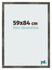 Bilderrahmen 59x84 cm Oxidiertes Metall MDF Bologna Vorne Messe | Yourdecoration.de