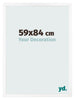 Bilderrahmen 59x84 cm Weiss Matt MDF Bologna Vorne Messe | Yourdecoration.de