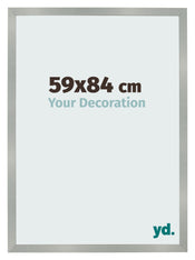 Bilderrahmen 59x84cm Aluminium Gebürstet MDF Bologna Vorne Messe | Yourdecoration.de