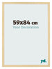 Bilderrahmen 59x84cm Buche Dekor MDF Bologna Vorne Messe | Yourdecoration.de
