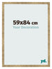 Bilderrahmen 59x84cm Gold Antik MDF Bologna Vorne Messe | Yourdecoration.de