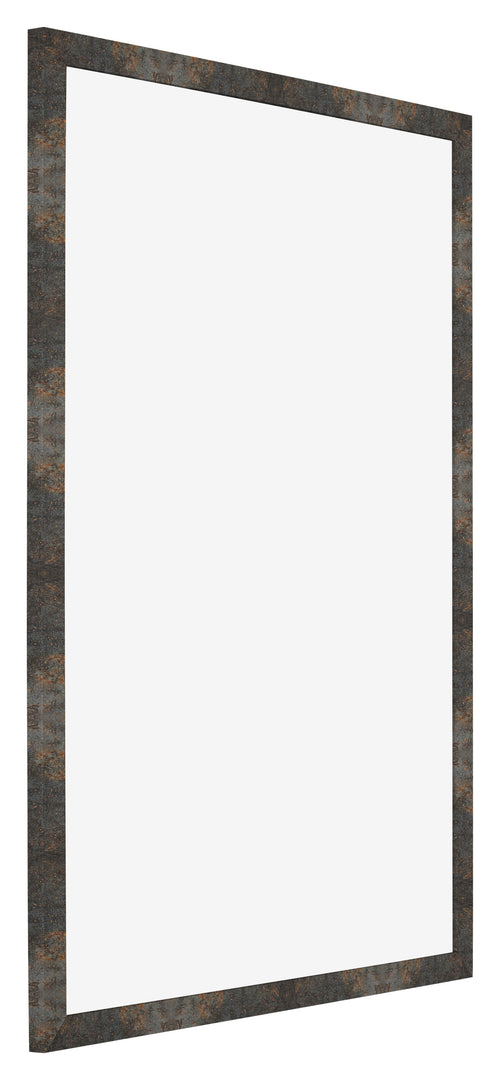 Bilderrahmen 59x84cm Oxidiertes Metall MDF Bologna Vorne Schrag | Yourdecoration.de